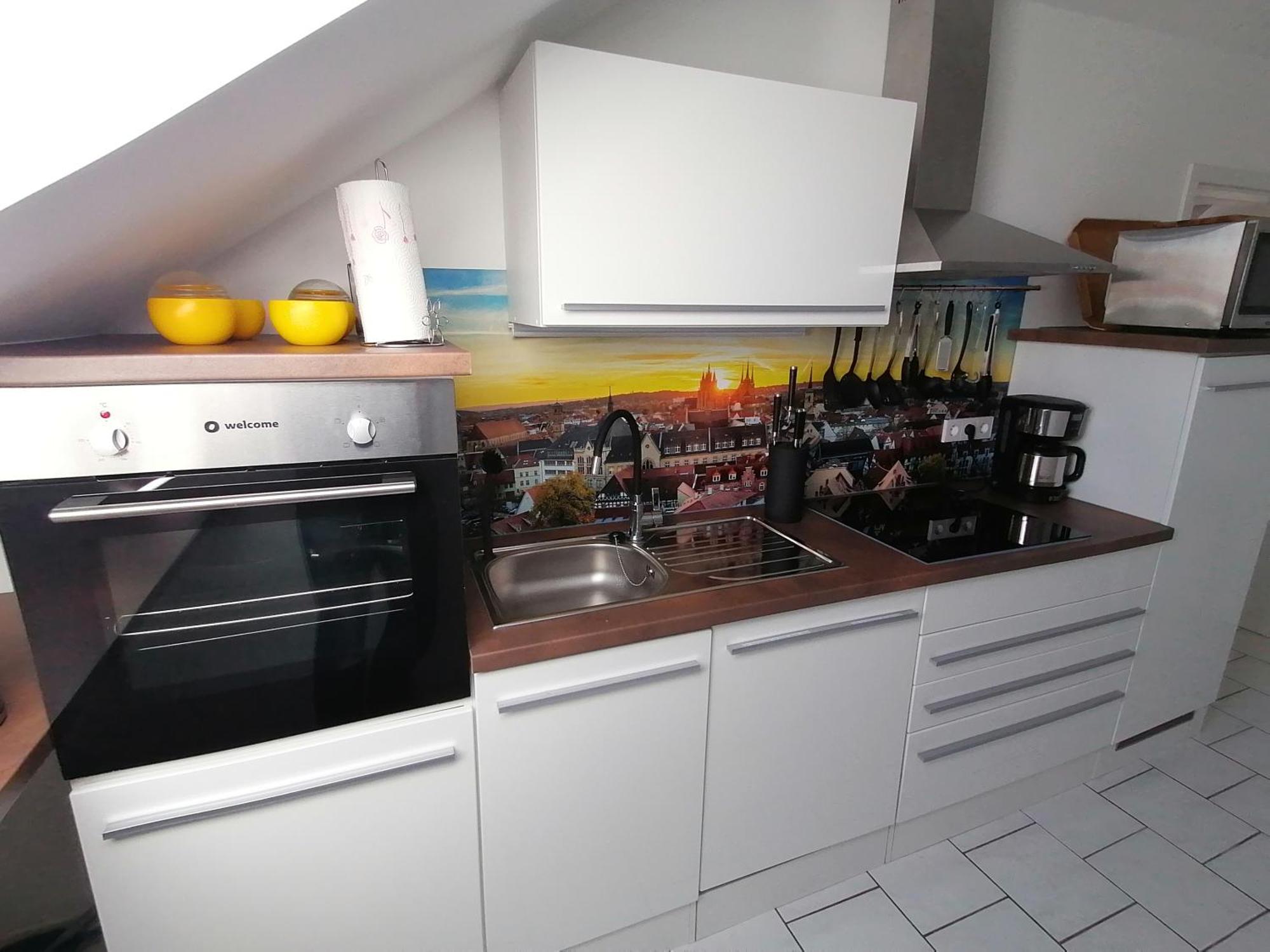 Auszeit2 Erfurt - Stilvolle Dachwohnung Mit Parkplatz - Zentrumsnah 외부 사진